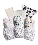 Little & Bloomz 603pm6 Reusable Pocket Baby Diaper - Eco-Friendly Fabric 6 Diapers + 6 Inserts Bamboo Disposable Inserts Wet Bag Included - Design03 - Buy Online on GoSupps.com