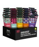ZEST Delites Fruit Retail Sweets | Gluten-Free Dried Fruits & Healthy Snacks | 50-Piece 25g Pack - Strawberry Blackberry Peach Plum Cherry - Buy Online on GoSupps.com