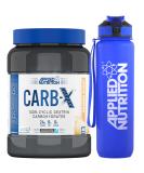 Applied Nutrition Bundle: Carb X 1.2kg + Lifestyle Water Bottle 1000ml | Vegan Cyclic Dextrin Carb Powder for Quick Energy Boost (Orange Burst) - Buy Online on GoSupps.com