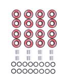 Adventure World Rollerex 608ZZ ABEC-7 Skate Wheel Bearings Kit - 8 Wheel Pack (16 bearings, 16 washers, 8 spacers) - Buy Online on GoSupps.com