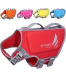 Vivaglory Dog Lifeguard Vest - Skin-Friendly Neoprene for Large Dogs | Quick Lock & D-Ring | Red L (64-71cm Chest) - Buy Online on GoSupps.com
