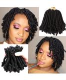 8 Packs Short Bob Spring Twist Crochet Hair 6Inch Pretwisted Passion Twist Crochet Hair Curly Pre Looped Crochet Braids Hair Bomb Twist Kids Crochet Hair for Black Women (6 Inch 1B) 6 Inch 1B - Buy Online on GoSupps.com