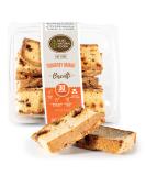 Buy DIJAS Natural Foods Cranberry Orange Biscotti | Fat-Free All-Natural Low-Calorie Snack - 5 oz - Buy Online on GoSupps.com