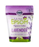 SaltWorks Ultra Epsom Lavender Scented Bath Salt - 2lb Bag - Buy Online on GoSupps.com