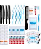 48 Sets Personal Hygiene Kit | Basic Toiletry Kits for Travel Charity and Business | Bulk Supplies for Men & Women - Buy Online on GoSupps.com