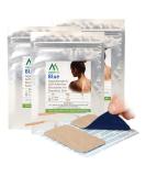 Med-Fit Blue Sensitive Skin TENS Pads 5cm x 9cm 100% Natural Medical Grade Hydro-Gel - Bumper Pack 12 Pads 3 Packs - Buy Online on GoSupps.com