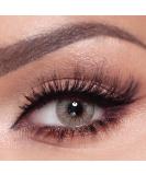 Shop Bella Elite Mint Gray Colored Contact Lenses - Monthly - Perfect for Dark Eyes - Dioptria -0.00 - Buy Online on GoSupps.com