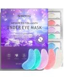 20 Pairs Under Eye Patches for Dark Circles & Puffiness | Anti-Aging Eye Gel Pads for Women - Pearl, Green Tea, Marine Collagen & Lavender - Buy Online on GoSupps.com