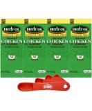 Herb-Ox Sodium-Free Chicken Bouillon (Pack of 4) + By The Cup Swivel Measuring Spoon - Buy Online on GoSupps.com