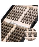 LASHVIEW Lash Clusters - D Curl Individual Lashes | Wispy Volume False Eyelashes | Soft Lightweight DIY Eyelash Extensions for At-Home Use | International Shipping Available - Buy Online on GoSupps.com