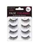 Dyafin 3D Eyelash Set - 4 Pairs of Natural Reusable Handmade Fake Lashes for Gorgeous Eyes - Buy Online on GoSupps.com