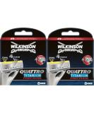 Buy Wilkinson Sword Quattro Titanium Precision Razor Blades - 16 Pack | International Shipping Available - Buy Online on GoSupps.com