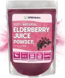 XPRS Nutra Organic Elderberry Juice Powder - Vitamin-Rich Elderberries Supplement - 8 oz - Buy Online on GoSupps.com