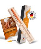 Alpine breath sauna hourglass 15 minutes made of 100% natural wood - noble sauna hair with ultra fine sand - robust sauna watch with safety glass - 360 rotatable sauna watch wood - including sauna book + assembly accessories - Buy Online on GoSupps.com