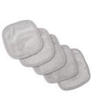 S&T INC. Reusable Makeup Remover Wipes - Microfiber Face Cloths for Gentle Makeup Removal - 5 Pack Grey 5 x 5 - Buy Online on GoSupps.com