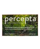 Percepta Plant-Based Memory Support - Natural Nootropic Brain Booster - Memory, Focus, Concentration - 30 Day Supply - Buy Online on GoSupps.com
