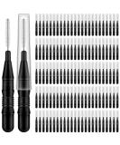 120 Pieces Interdental Brushes & Flossers - Soft Bristles 360 Bendable Tooth Cleaners for Optimal Dental Hygiene | International Shipping Available - Buy Online on GoSupps.com