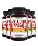 Apple Cider Vinegar Capsules with Ginger, Papaya & Chamomile | 1390mg | Digestion & Immunity Support | Non-GMO | 100% Natural | 450 Capsules - Buy Online on GoSupps.com
