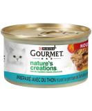 Gourmet Nature's Creations Adult Cat Food - Tuna & Rice Mini Bites 24 x 85g - Premium International Shipping - Buy Online on GoSupps.com