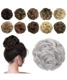 Shop Sofeiyan Gray Hair Extensions for Women - Wavy Messy Chignons & Updos | 40g Hair Tendrils for Effortless Styles - Buy Online on GoSupps.com