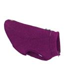 Kurgo Core Dog Sweater - Lightweight Fleece Harness Compatible 2-Way Zipper Size M Purple Violet - International Shipping Available - Buy Online on GoSupps.com