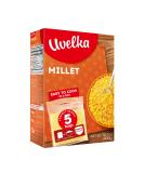 Uvelka Millet Boil-in-Bag Psheno - 5x80g (14.1 oz) - Authentic Russian Kosher Grain | Pack of 1 - Buy Online on GoSupps.com
