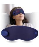 Heated Eye Mask - USB Moisturizing Eye Mask for Dry Eyes & Sleep - Portable Electric Warm Eye Mask for Men & Women - Buy Online on GoSupps.com