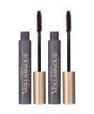 L'Oreal Paris Makeup Voluminous Original Volume Building Mascara, Black, 2 Count Washable Black 2 Count (Pack of 1) - Buy Online on GoSupps.com