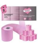 ROOSA Super Soft Pink Toilet Paper - 8 Pack 3-Ply 130 Sheets | Viral TikTok Star Beat M rker | Ideal for International Shipping - Buy Online on GoSupps.com