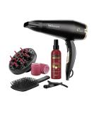 TRESemme Keratin Smooth 2200W Volume Shine Hair Dryer Gift Set Diffuser Dryer paddle brush hair rollers ionic conditioning single Single - Buy Online on GoSupps.com