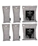 La Bellef e Bamboo Activated Carbon Air Purifier - Natural Deodorant & Odor Remover for Cars Shoes & Spaces - 6 Pack (4x75g 2x200g) - Buy Online on GoSupps.com