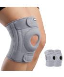 AVIDDA Knee Supports Open Patella Knee Brace for Men Women Neoprene Knee Braces for Joint Pain Sports Walking Running Gery Large 1Pair(18.5" to 22.5") Size M-XL: 18.5" to 22.5" Gery 1Pair - Buy Online on GoSupps.com