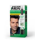 Just For Men Shampoo-In Color (Formerly Original Formula), Gray Hair Coloring for Men - Real Black, H-55 (Packaging May Vary) 1 Count (Pack of 1) Real Black - Buy Online on GoSupps.com