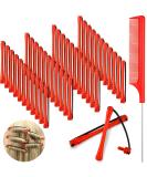 48 Pieces Hair Perm Rods Short Cold Wave Rods Plastic Perming Rods Hair Curling Rollers Curlers with Steel Pintail Comb Rat Tail Comb for Hairdressing Styling Supplies (0.2 Inch, Red) 0.2 Inch (Pack of 48) Red - Buy Online on GoSupps.com