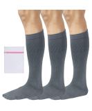 360 RELIEF - Flight Compression Socks Supports | Blood Circulation Travel Work 4XL 3Pairs-Grey - Buy Online on GoSupps.com