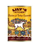 Lily's Kitchen Natural Adult Wet Dog Food Tin Chicken & Turkey 6 x 400g - Buy Online on GoSupps.com