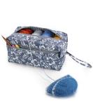 Luxja Yarn Storage Bag - Large Flowers Design for Yarn, Hooks, Needles (up to 10 Inches) - Buy Online on GoSupps.com