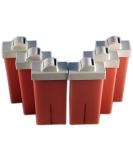 EpilWax Set of 6 Rose Wax Cartridges - Large 100 ml Roll-on Refills for Bikini Hair Removal - Buy Online on GoSupps.com