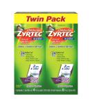 Zyrtec 24 Hr Children's Allergy Syrup - Sugar-Free Grape - Twin Pack 4 fl. oz - Buy Online on GoSupps.com