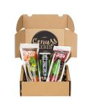 Gourmet Box: 800g Giant Pickled Cucumbers in 3 Delicious Variants - International Shipping Available - Buy Online on GoSupps.com