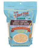 Bob's Red Mill Organic Quick Cook Steel Cut Oats 22oz - Pack of 2 | 1.38lb - Buy Online on GoSupps.com