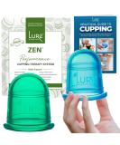 LURE Essentials Cellulite Cupping Therapy Set - Silicone Vacuum Massage Cups for Smooth, Firm, and Toned Skin - Buy Online on GoSupps.com