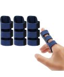 Echify Finger Splint - 3pcs Upgraded Finger Support Trigger Finger Brace with 3 Adjustable Fixing Belt Mallet Finger Splints for Straighten Broken Bent Finger & Arthritis Pain Relieve - Buy Online on GoSupps.com