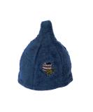 Ger3as Dark Blue 7 Colors Sauna Hat | 100% Cotton Wellness Hat for Men & Women | Premium Quality Embroidery - Buy Online on GoSupps.com