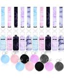 30 Pieces Marble Lipstick Holder Keychain Lip Balm Holder Set Lipstick Holder Includes Keychain Wristlet Lanyard  Marble Style Lipstick Holder and Ball Pom Pom Accessory (Square) - Buy Online on GoSupps.com