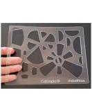 Cabtopia Lapidary Jewelry Design Template Stencil - Create Stunning Jewelry with Ease - Buy Online on GoSupps.com