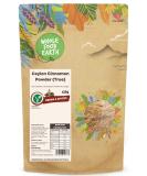 Wholefood Earth - Ceylon Cinnamon Powder (True) 125g - Raw - GMO Free - True Ceylon - Srilanka - Buy Online on GoSupps.com