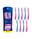 Schick Hydro Silk Touch-Up Multipurpose Exfoliating Dermaplaning Tool with Precision Cover 9 Count - Buy Online on GoSupps.com