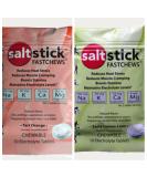 SaltStick FASTCHEWS Variety 4 Pack - Tart Orange & Zesty Lemon-Lime - Resealable Pack - Buy Online on GoSupps.com
