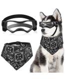 Waterproof Dog Glasses for Small Dogs | UV-Resistant & Adjustable Protection | Wind-Repellent Safety Specs for Dogs - Buy Online on GoSupps.com